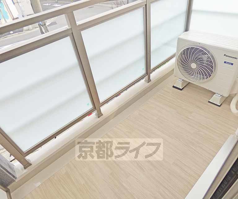 バルコニー　日当たり良好。
