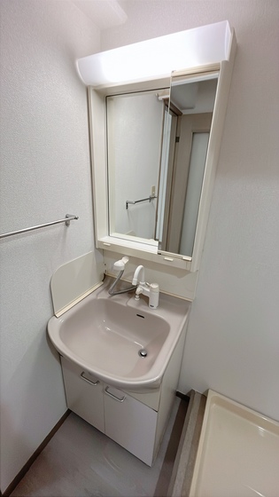 洗面設備　他号室のお写真です