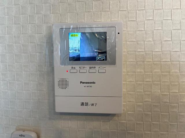 セキュリティ　カメラ付インターホン（イメージ）