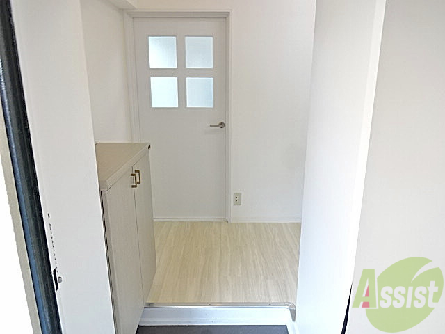 玄関　大きな玄関はたくさんの友達が来ても大丈夫ですよね♪