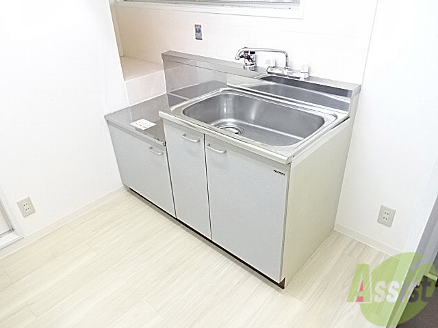 キッチン　コンロを設置できるキッチンは調理の幅も広がっていいですね♪