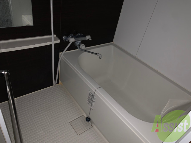 バス・シャワールーム　浴室はゆったりと浸かれるサイズ感になっていますね。