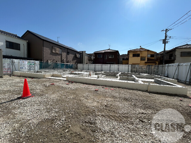 建物外観　建築中です