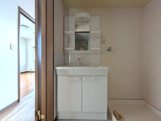 洗面設備　2025年9月撮影※現況を優先します。