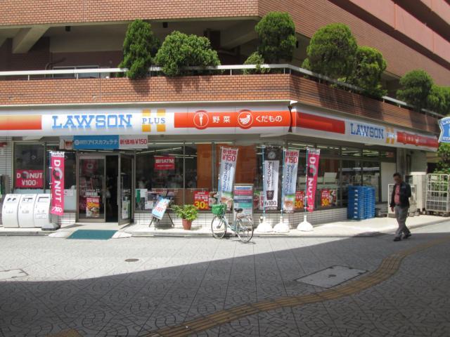 コンビニ　ローソン 大阪港駅前店（コンビニ）まで100m