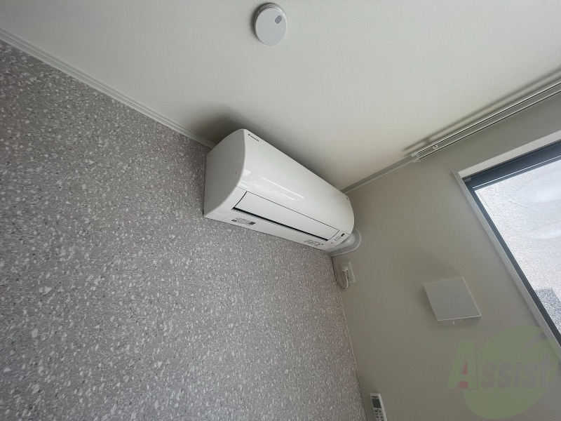 その他設備　エアコンが付いているので夏も冬も快適ですね～