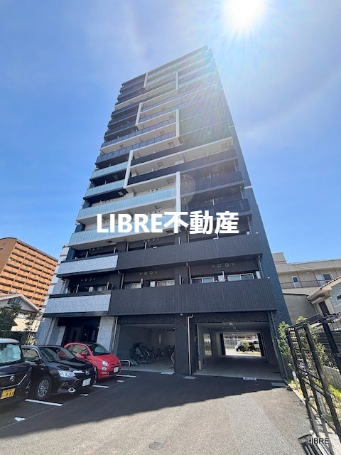 建物外観　築浅の分譲賃貸マンションです！