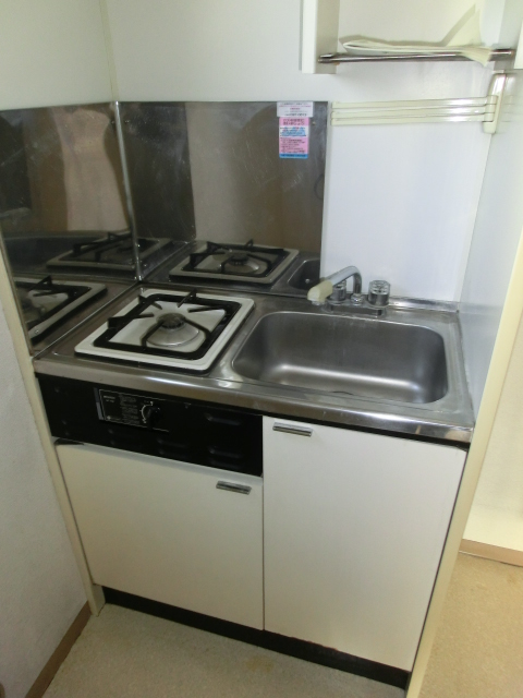 キッチン　1口ガスコンロ