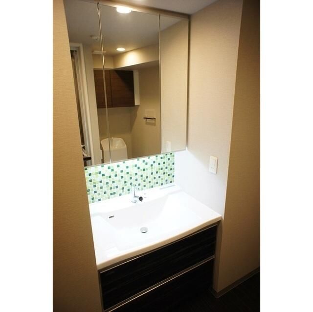 洗面設備　洗面所です