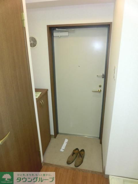 玄関　シューズボックス付の玄関