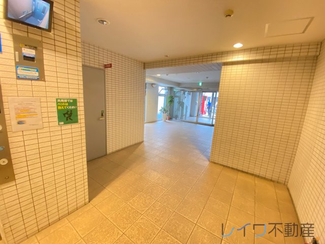 ロビー　清潔なロビーです