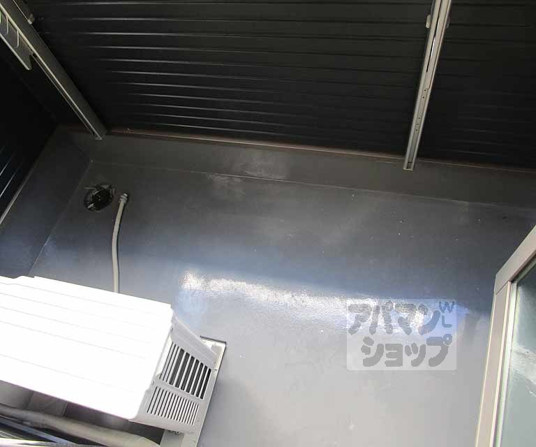 バルコニー　２０１号室の写真です。