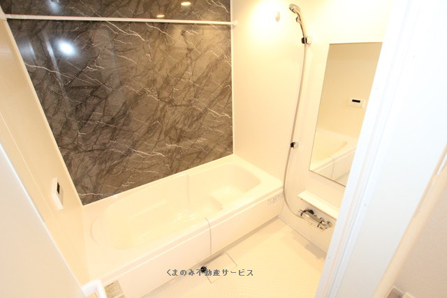 バス・シャワールーム　お風呂です ビクトリアジャスティス　202号室　2024年2