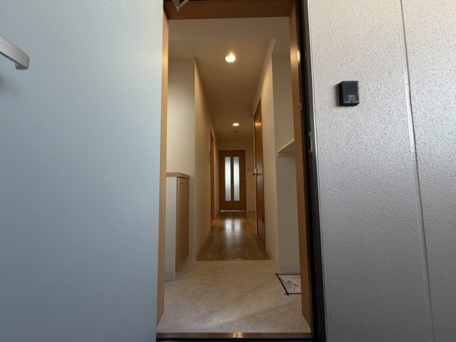 玄関　落ち着いた玄関です