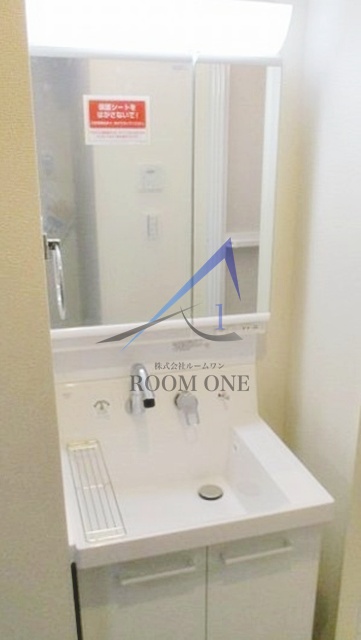 洗面設備　洗面台です。