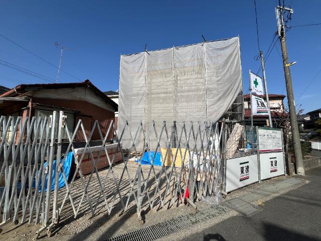 建物外観　建築現場