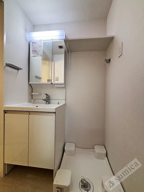 洗面設備　朝の身支度が楽々！！広い洗面＾＾