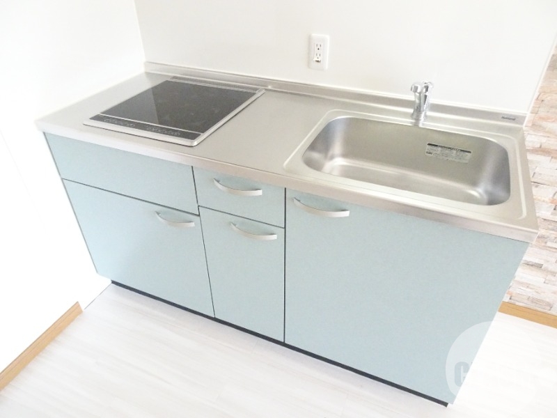 キッチン　２口ＩＨシステムキッチン♪