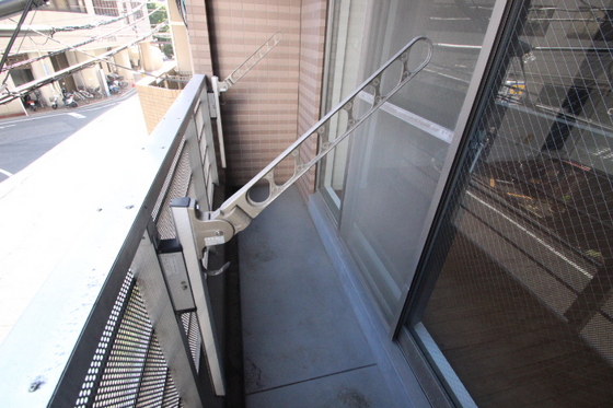 バルコニー　※別部屋の写真です