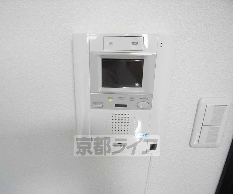 セキュリティ　来客も安心です。