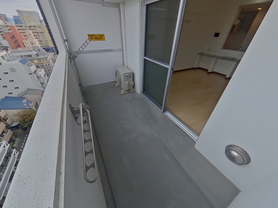 バルコニー　※別部屋の写真です