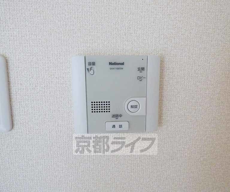 セキュリティ　来客時も安心です。