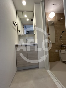 洗面設備　カーサレグラス城東セントラル　洗面所