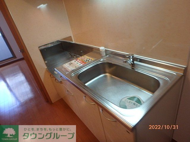 キッチン　ガスコンロ設置可