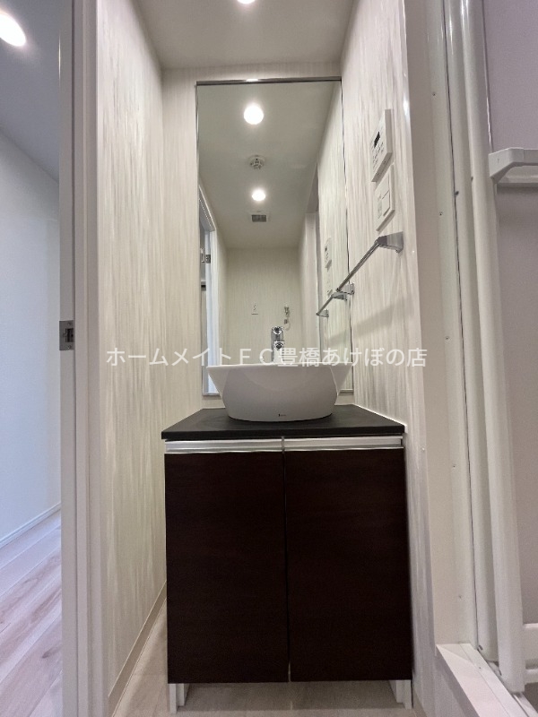 洗面設備　同型別部屋写真