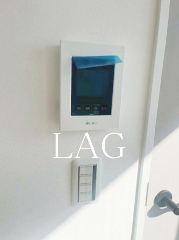 セキュリティ　モニター付きインターフォンです。