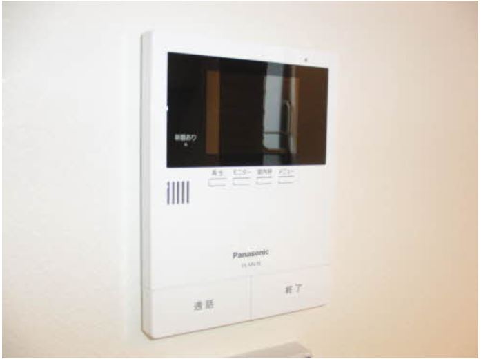 セキュリティ　カラーモニタ付ドアホン♪