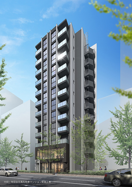 建物外観　重厚感溢れる外観