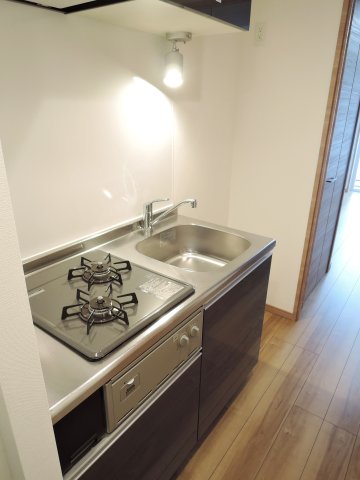 キッチン　自炊をされる方に嬉しい2口コンロ♪