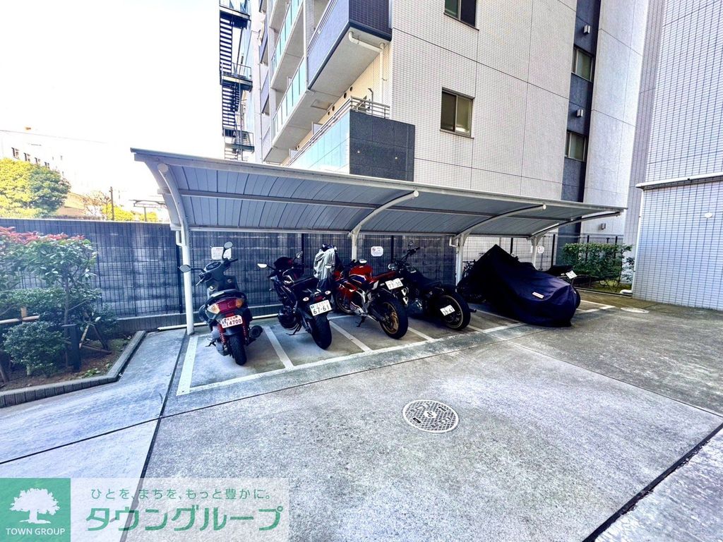 駐車場　バイク置場完備！