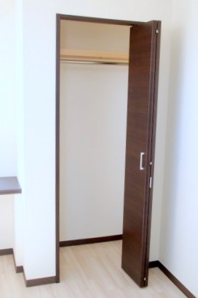 収納　クローゼット付きです♪