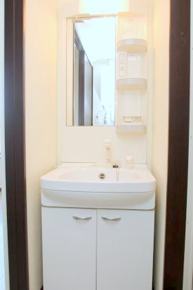 洗面設備　シャンプードレッサー完備しています♪