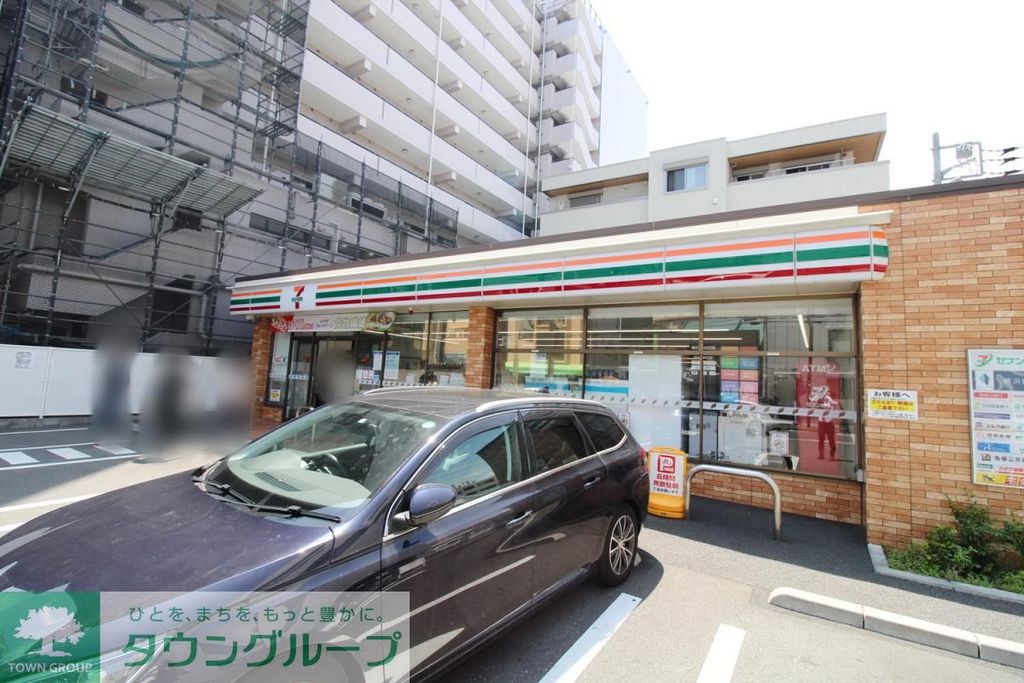 コンビニ　セブン-イレブン 横浜鶴見駅西店（コンビニ）まで510m