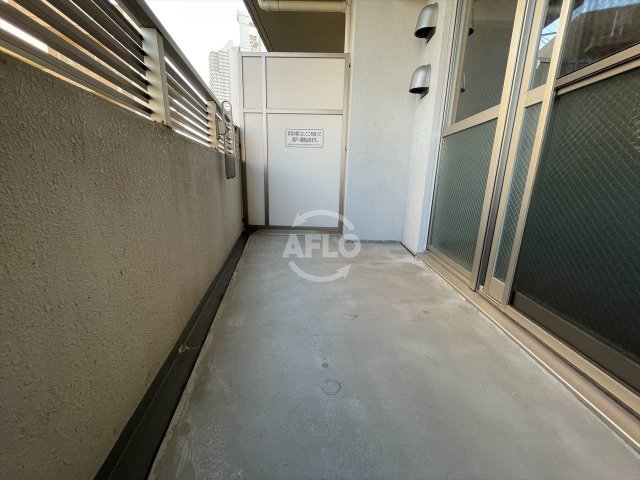 バルコニー　ウィスタリア京橋　バルコニー