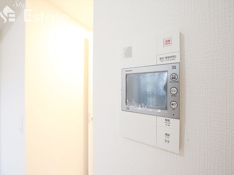 セキュリティ　モニター付きインターホン