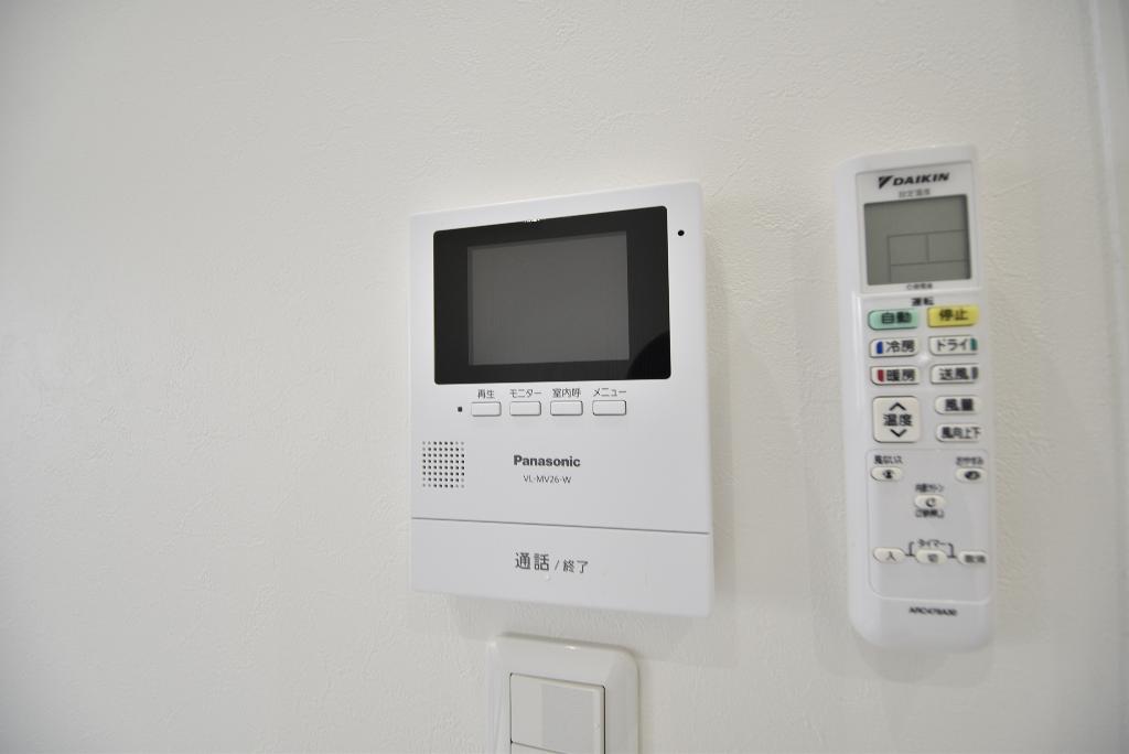 セキュリティ　カメラ付インターホン