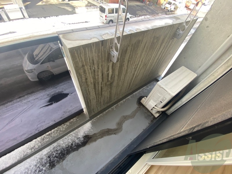 バルコニー　バルコニーです。天気の良い日には外干しができます！