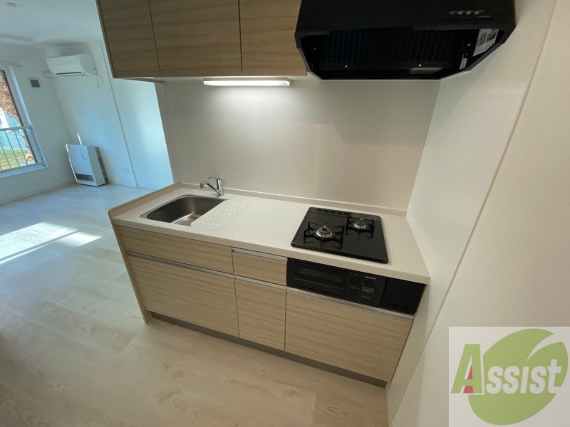 キッチン　キッチンはスペースも広々していて使いやすそうですよ！