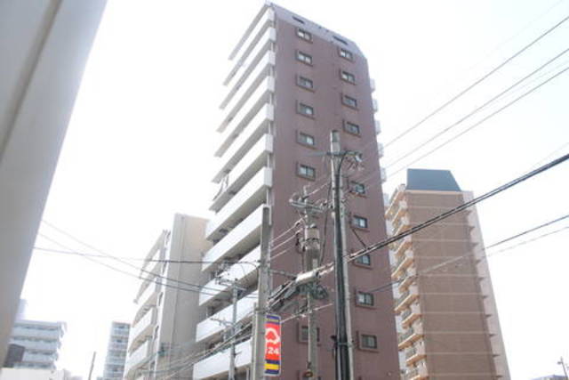 建物外観　高層マンションの外観です。