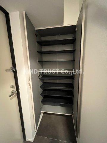 収納　十分な収納スペースがあります