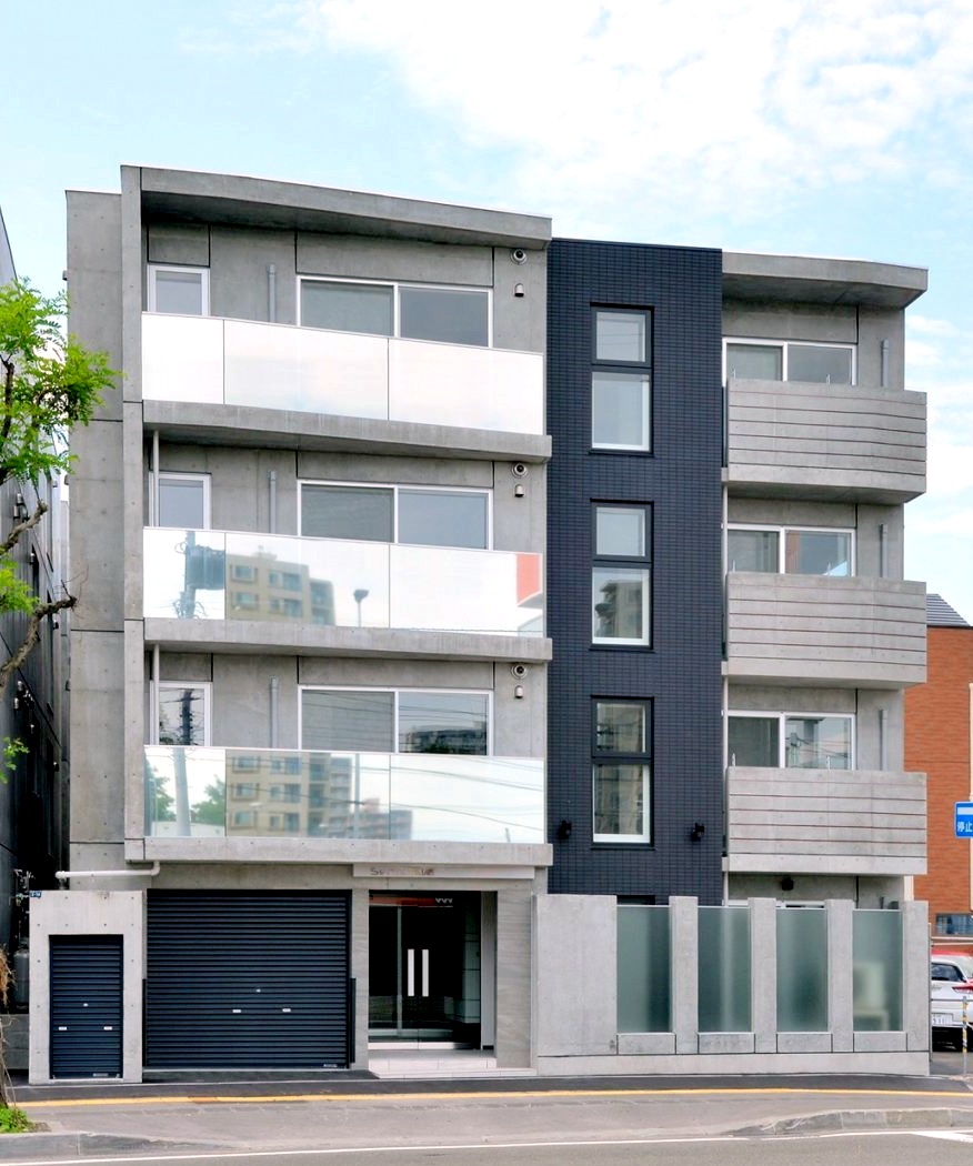 建物外観　インターネットが無料で利用可能なマンションです♪