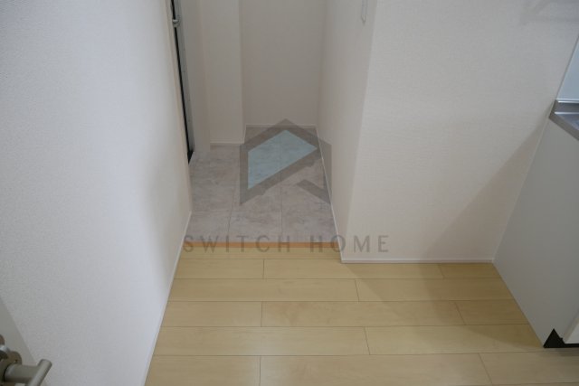 玄関　明るい玄関です