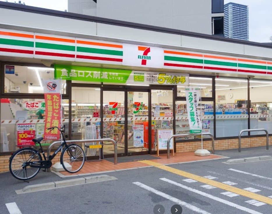 コンビニ　セブンイレブン大阪玉川３丁目店（コンビニ）まで432m