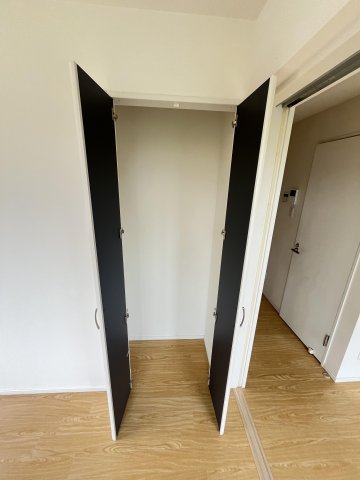 収納　たっぷりとした収納スペースです