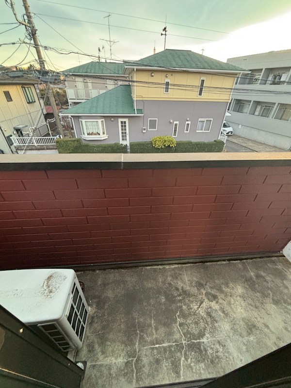バルコニー　206号室写真参考
