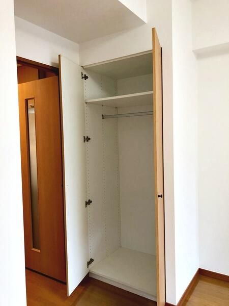 収納　十分な収納スペースがあります